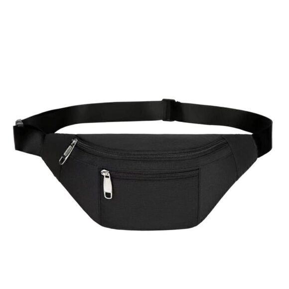 Handbags - Black Fanny Pack   